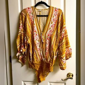 Free People Bodysuit